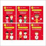 Maths — No Problem! Collection of 6 Workbooks, Ages 7-8 (Key Stage 2)