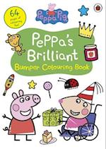 Peppa Pig: Peppa's Brilliant Bumper Colouring Book