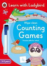 Counting Games: A Learn with Ladybird Wipe-clean Activity Book (3-5 years)