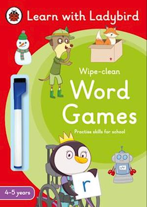 Word Games: A Learn with Ladybird Wipe-Clean Activity Book 4-5 years