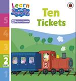 Learn with Peppa Phonics Level 2 Book 8 – Ten Tickets (Phonics Reader)