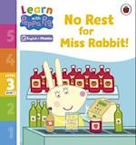 Learn with Peppa Phonics Level 3 Book 2 – No Rest for Miss Rabbit! (Phonics Reader)