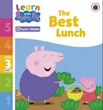 Learn with Peppa Phonics Level 3 Book 7 – The Best Lunch (Phonics Reader)