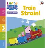 Learn with Peppa Phonics Level 3 Book 13 - Train Strain! (Phonics Reader)