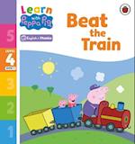 Learn with Peppa Phonics Level 4 Book 7 – Beat the Train (Phonics Reader)