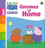 Learn with Peppa Phonics Level 5 Book 8   Gnomes at Home (Phonics Reader)