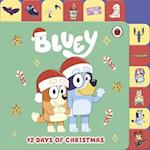 Bluey: 12 Days of Christmas Tabbed Board Book