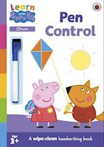 Learn with Peppa: Pen Control wipe-clean activity book