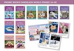 Phonic Books Dandelion World Stages 16-20 ('tch' and 've', Two-Syllable Words, Suffixes -ed and -ing and Spelling <le>)