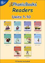 Phonic Books Dandelion Readers Set 3 Units 1-10