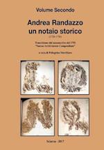 Andrea Randazzo Un Notaio Storico Volume Secondo