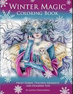 Winter Magic Coloring Book