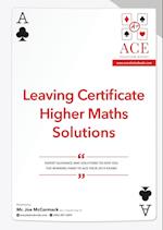 Leaving Certificate Higher Maths Solutions 2018/2019