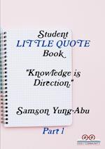 Student Little Quote Book Part 1
