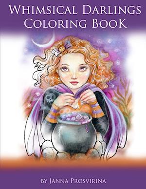 Whimsical Darlings Coloring Book