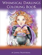 Whimsical Darlings Coloring Book