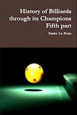 History of Billiards through its Champions   Fifth part