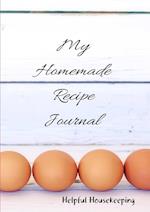 My Homemade Recipe Journal 