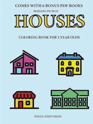 Coloring Books for 2 Year Olds (Houses)