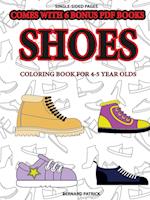 Coloring Book for 4-5 Year Olds (Shoes) 