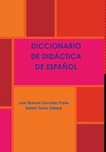 DICCIONARIO DE DIDÁCTICA DE ESPAÑOL