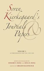 Soren Kierkegaard's Journals and Papers, Volume 5