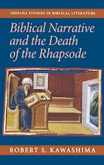 Biblical Narrative and the Death of the Rhapsode