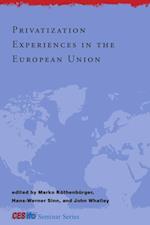 Privatization Experiences in the European Union