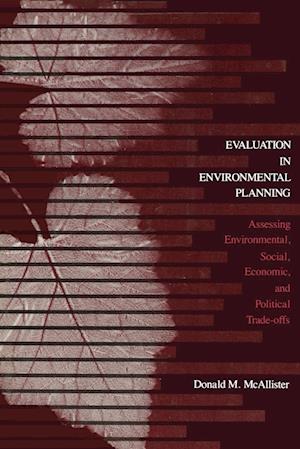 Evaluation in Environmental Planning