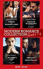 Modern Romance May 2021 Books 1-4