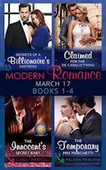 Modern Romance March Collection: Books 1 - 4