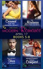 Modern Romance Collection: April Books 5 - 8