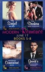 Modern Romance Collection: June 2017 Books 5 - 8
