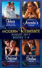 Modern Romance Collection: August 2017 Books 1 - 4