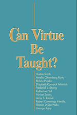 Can Virtue Be Taught?