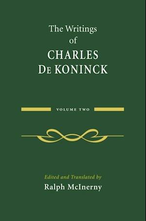 Writings of Charles De Koninck