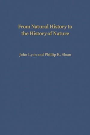 From Natural History to the History of Nature