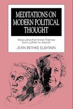 Meditations on Modern Political Thought