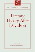 Literary Theory After Davidson