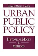 Urban Public Policy