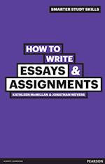 How to Write Essays and Assignments