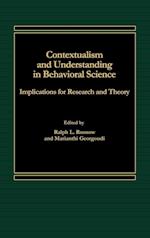 Contextualism and Understanding in Behavioral Science