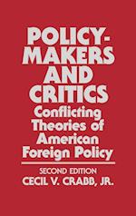 Policy-Makers and Critics