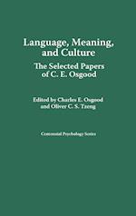Language, Meaning, and Culture