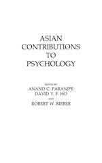 Asian Contributions to Psychology