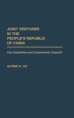 Joint Ventures in the People's Republic of China