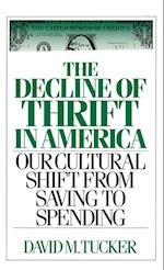 The Decline of Thrift in America