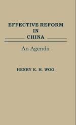 Effective Reform in China