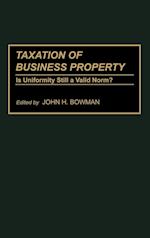 Taxation of Business Property