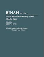 Jewish Intellectual History in the Middle Ages